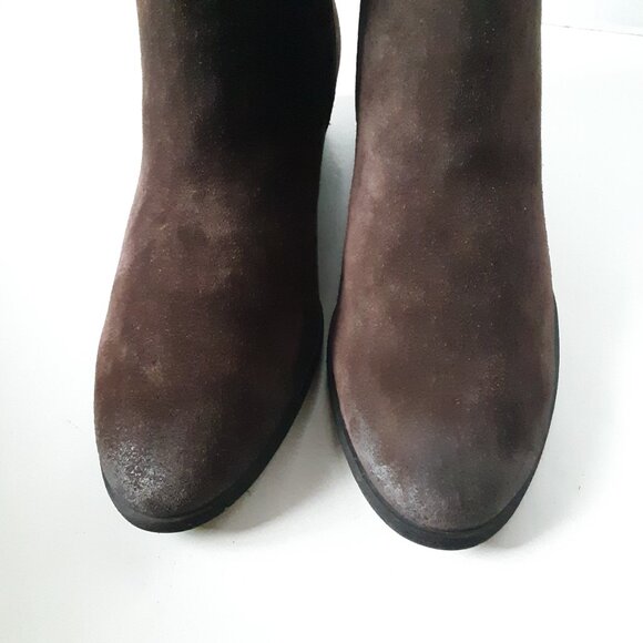 Sam Edelman Polina Women's Ankle Boot size 8M Brown Suede - Picture 3 of 15